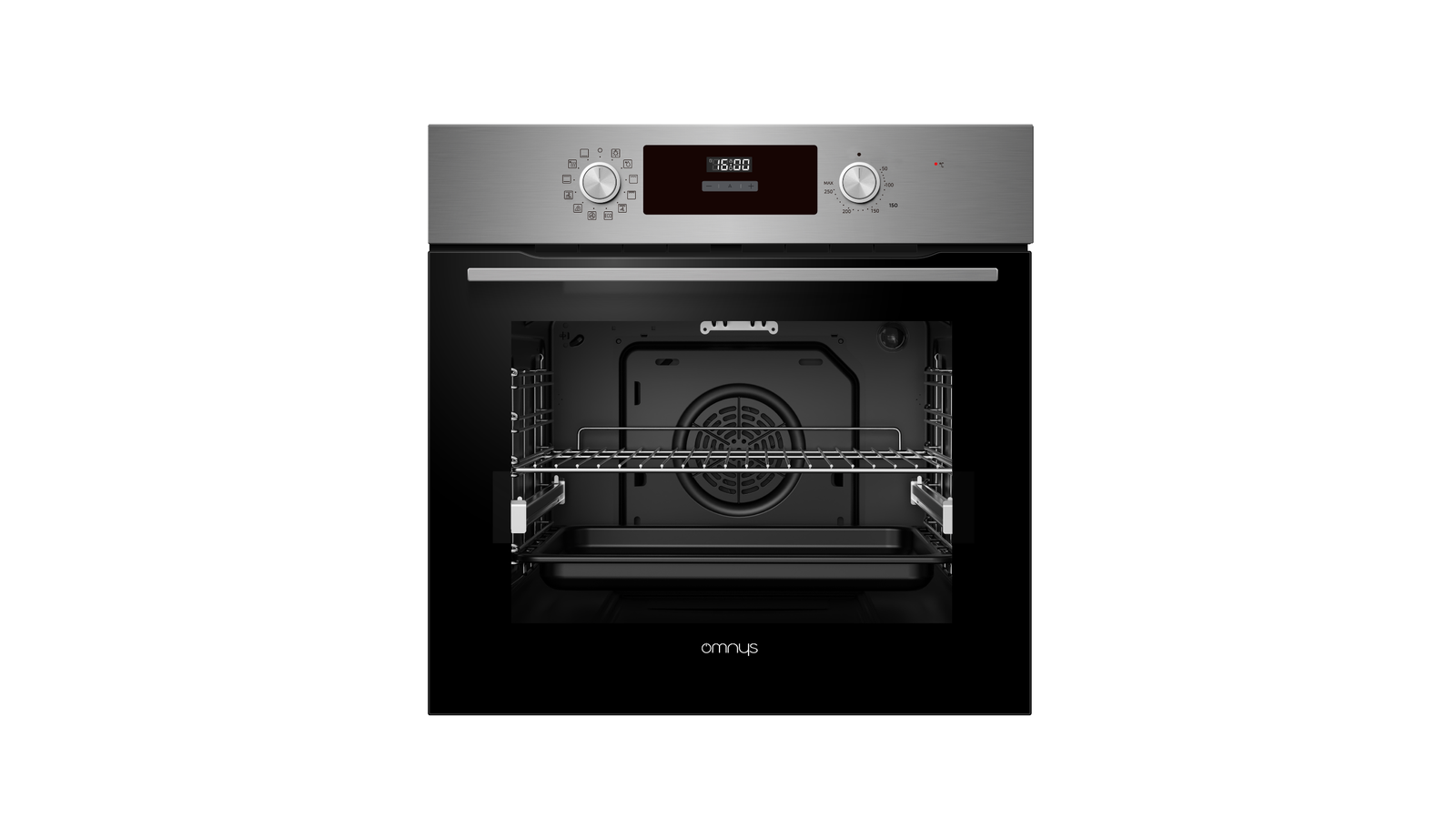 Omnys Εντοιχιζόμενος Φούρνος Inox 70Lt