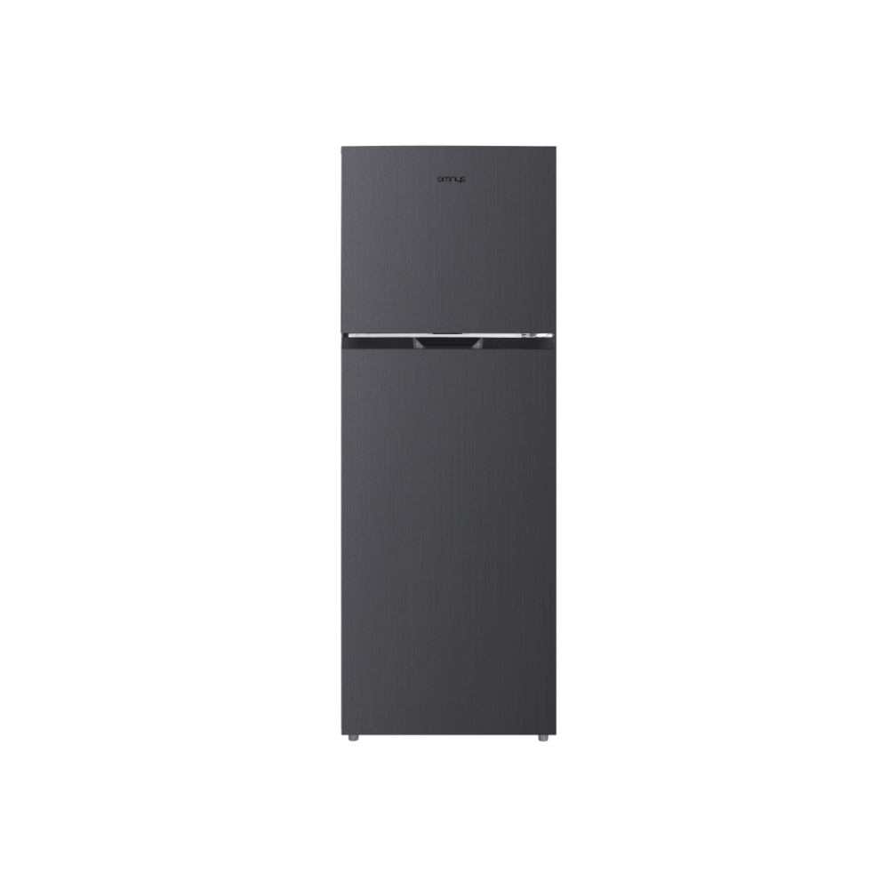 Omnys Δίπορτο Ψυγείο Total No Frost Midnight Inox 334Lt
