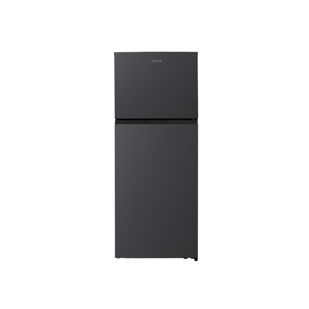 Omnys Δίπορτο Ψυγείο Total No Frost 70cm Midnight Inox 415Lt