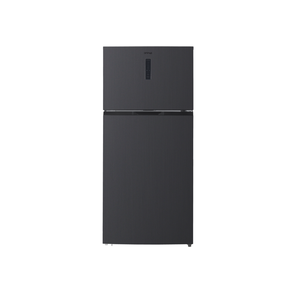 Omnys Δίπορτο Ψυγείο Total No Frost Ultra Capacity Midnight Inox 635Lt