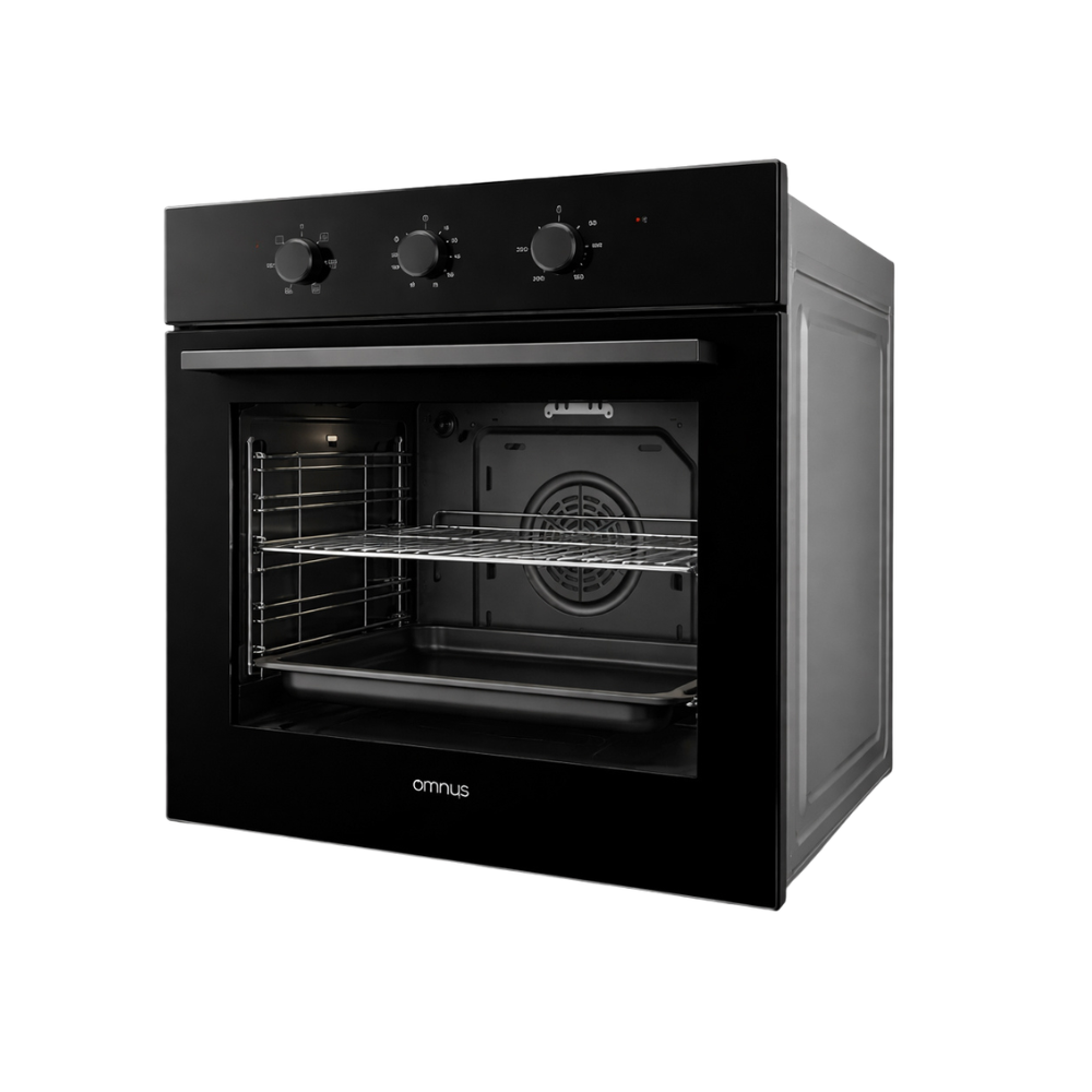 Omnys Εντοιχιζόμενος Φούρνος OV7006MRBL Μαύρο Γυαλί - Image 2