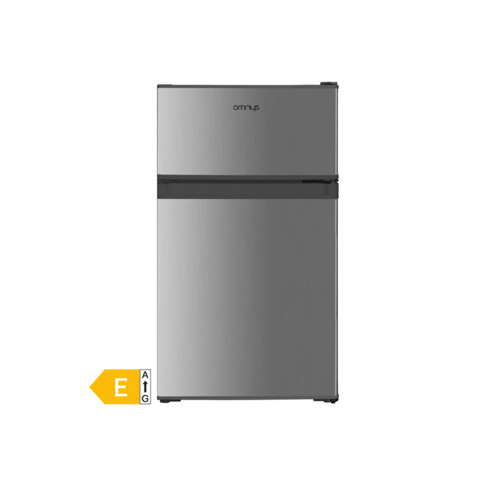 Omnys Δίπορτο Ψυγείο FTS-E485S Ασημί