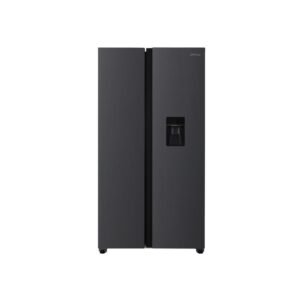 Omnys Side-by-Side Ψυγείο Midnight Inox 442Lt