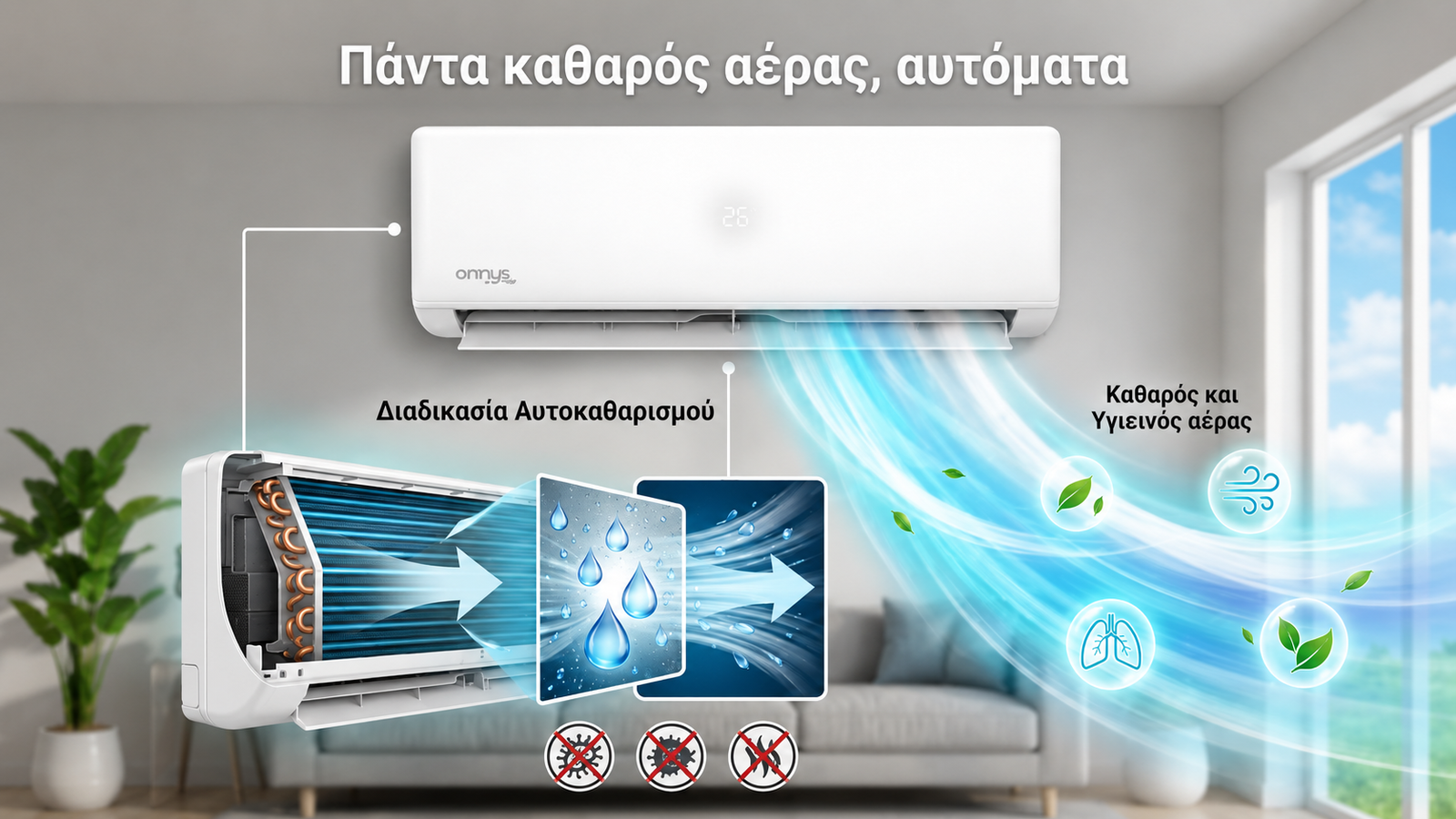 Πάντα καθαρός αέρας, αυτόματα