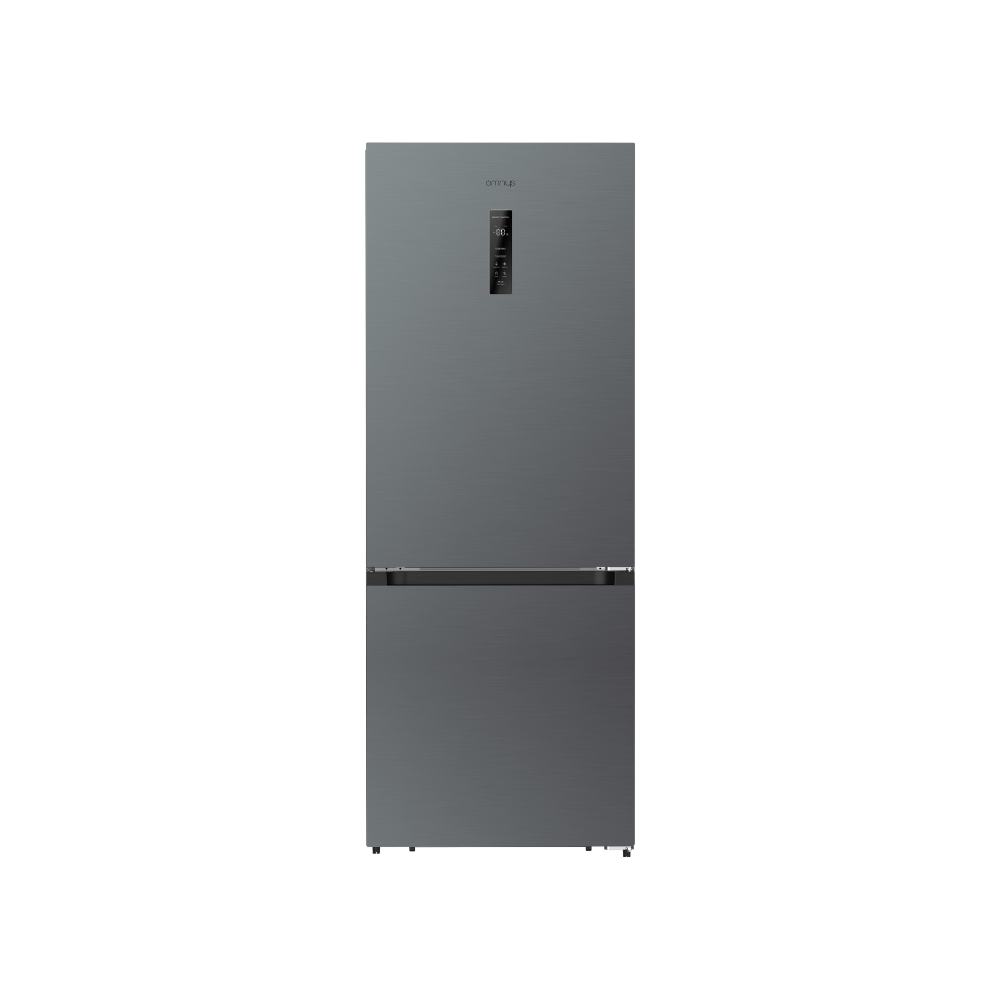 Omnys Ψυγειοκαταψύκτης Total No Frost 70cm Gunmetal Inox 444Lt
